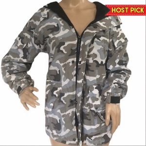 YESS SGH | CAMO BLUE AND GRAY OUTDOOR JACKET